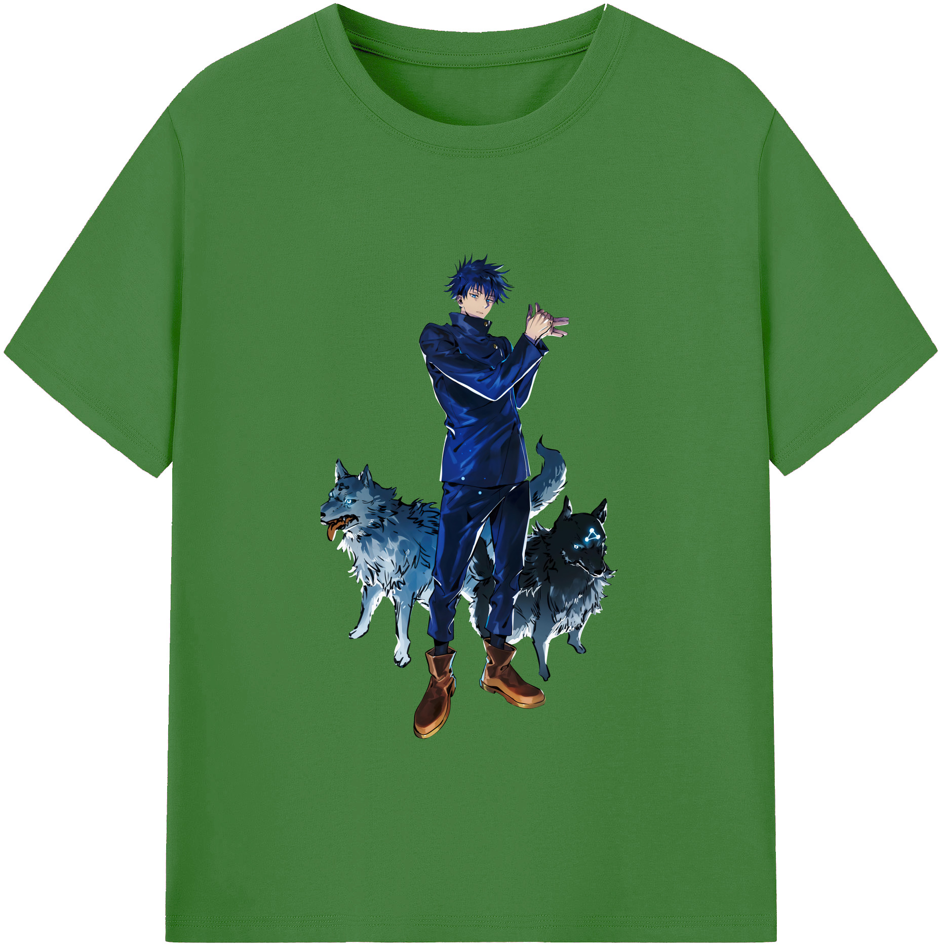 （画像用） 呪術廻戦 Jujutsu Kaisen レディースカジュアルプリントTシャツ（綿100％）